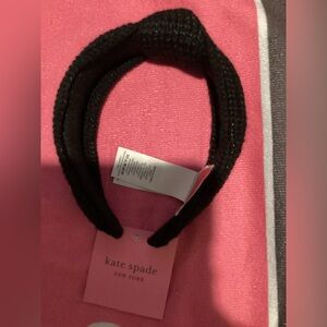 Kate Spade Elegant Black Hairband